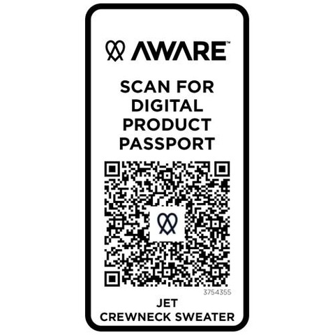 Tin унисекс Aware™ свитер с круглым вырезом из переработанных материалов плотностью 280 г/м²