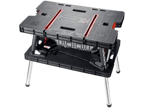 KETER FOLDING 850х550х755 мм, складной столярный верстак (38730)