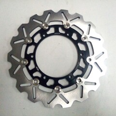Тормозные диски для Yamaha YZF-R6 / YZF-R1 1998-2003 г.в., чёрные