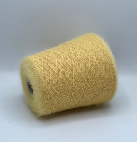 Haliana Filati Pregiati (пр.Италия).art-Angora 80, 2/15 750м/100гр, 80%Ангора 20%Полиамид, цвет-Желтый, арт.20981