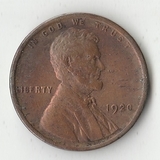 F075 1920 США 1 цент F075 1920 США 1 цент