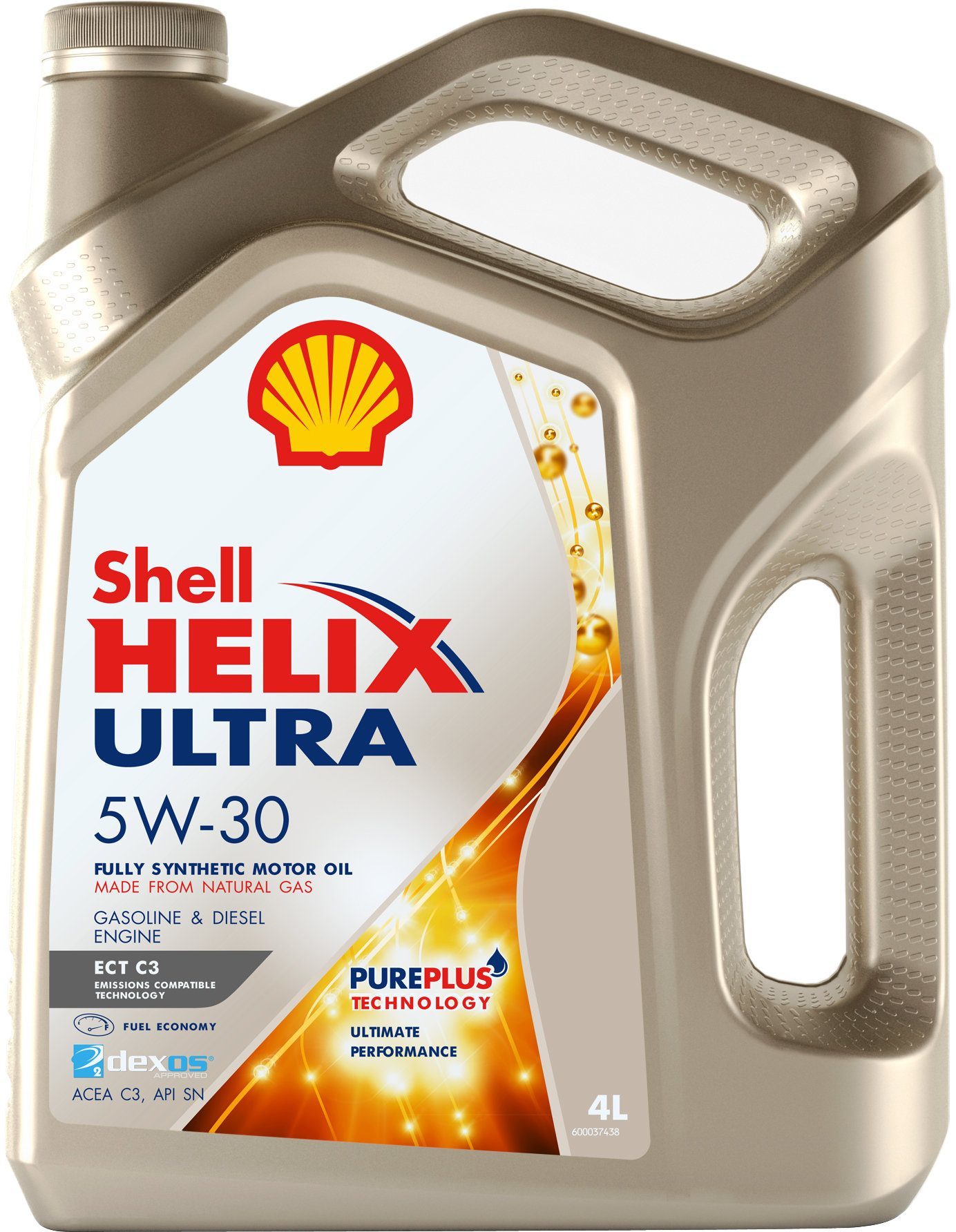 Моторное масло Shell Helix Ultra ECT 5W30 C3 синтетическое 5л