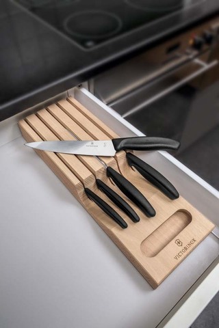 Набор Victorinox кухонный, 5 предметов, в подставке из бука (6.7143.5)