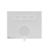 Gessi Hi-Fi 63081#279 Смеситель для душа, с включением до 3 источников одновременно (внешняя часть), цвет: White CN