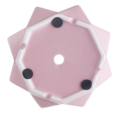 Горшок цветочный rhombus, 12,5 см, розовый