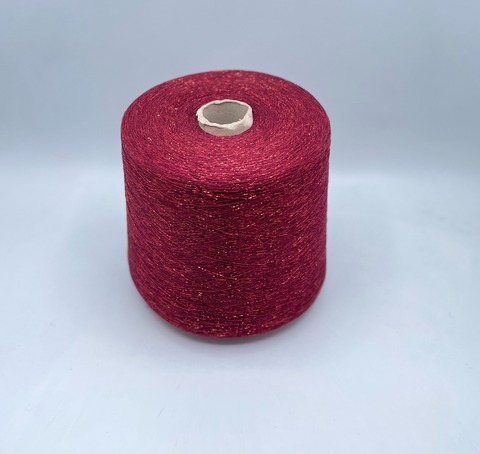 Industria Italiana (пр.Италия),art- Frizzante 3500 м/100гр, 70%Вискоза, 15%Металлик(Люрекс), 15%Полиамид, цвет-Бордо(70/101). арт-35963