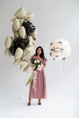 Сет гелиевых шаров 