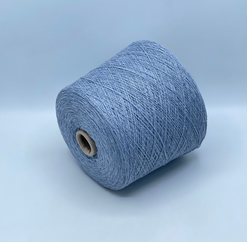 Filcom, Talamone/silk, 2/15 750м. 50%Меринос,10%Шелк, 40% Кашемир, Голубой, меланж(789), арт.39798
