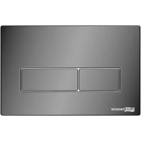 WasserKRAFT PB03 Кнопка смыва, цвет: чёрный