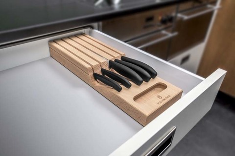 Набор Victorinox кухонный, 5 предметов, в подставке из бука (6.7143.5)