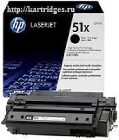 Картридж Hewlett-Packard (HP) Q7551X