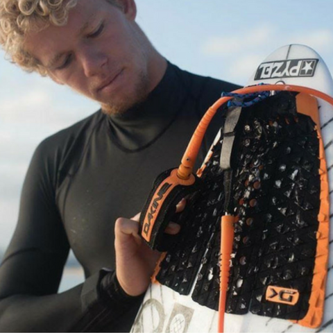 Коврик для серфборда Dakine JOHN JOHN FLORENCE  BLACK/ORANGE