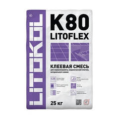 Клей для плитки и керамогранита Litokol Litoflex K80 Evo / Литокол