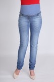 Джинсы для беременных (SLIM) 09343 синий