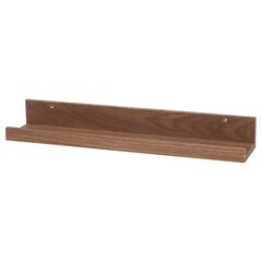 Полка для картин IKEA MOSSLANDA (МОССЛЭНДА), Коричневый, 55 см