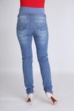 Джинсы для беременных (SLIM) 09343 синий