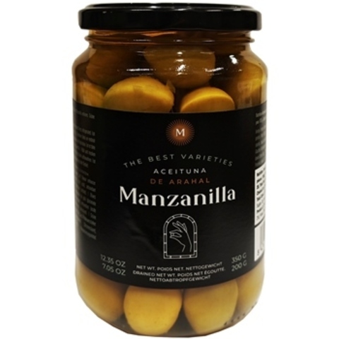 Оливки зеленые Мансанилья с/к DON GASTRONOM 350 гр