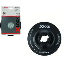Опорная тарелка X-LOCK 125 мм, твердая. BOSCH 2608601716