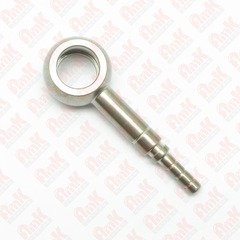 Фитинг Banjo под обжим 0°. AN03 ID10 mm H10 mm, нерж. Accossato FB10-10-0