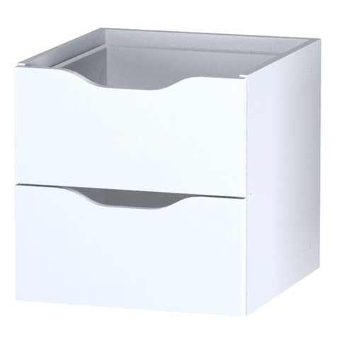 Фора модуль с двумя ящиками, 33*33*37 см, белый