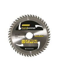 Пильный диск по дереву THIN KERF 190x30 мм, 48 зубьев, Штурм