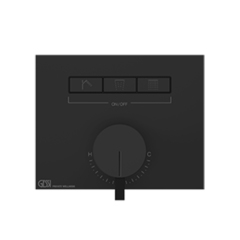 Gessi Hi-Fi 63081#707 Смеситель для душа, с включением до 3 источников одновременно (внешняя часть), цвет: Black Metal Brushed PVD фото