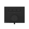 Gessi Hi-Fi 63081#707 Смеситель для душа, с включением до 3 источников одновременно (внешняя часть), цвет: Black Metal Brushed PVD