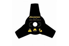 ЗИП1 Нож для мотокосы Champion 3-зубчатый (легкий) d230мм 25,4мм