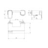 Ideal Standard Tonic II A6337AA Смеситель для душа