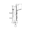 Hansgrohe Raindance Select S 27647000 Душевой гарнитур 150 см 3 режима