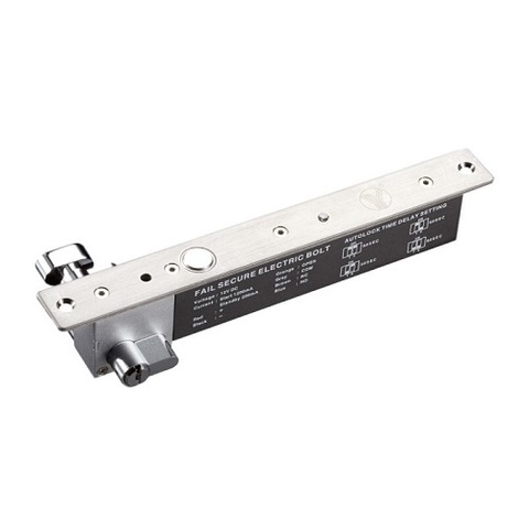 YB-600A(LED) Электроригельный замок cо световой индикацией и ключевым цилиндром YLI ELECTRONIC