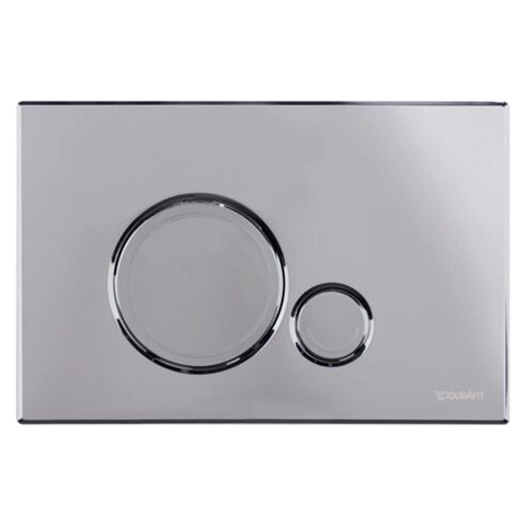 Duravit DuraSystem WD5010021000/WF5120021010 Клавиша смыва, для унитаза, шгв 230*6,5*150,5, цвет-хром