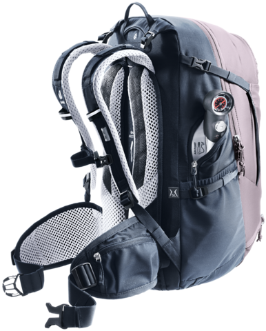Картинка рюкзак велосипедный Deuter Trans Alpine 28 SL Lavender/Ink - 7