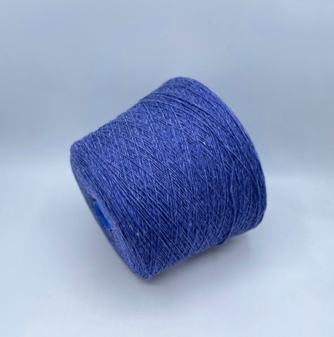 Бобинная пряжа (пр.Италия),art-Must baby merino 400м/100гр. 100% Ягненок, цвет-Сине-фиолетовый,меланж(694/158), арт.35096