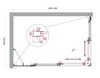 BelBagno Luce LUCE-AH-21-140/90-C-CR Душевой уголок, 140x90, цвет: хром