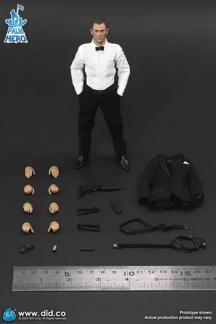 Фигурка Агент 007 Джеймс Бонд 1/12