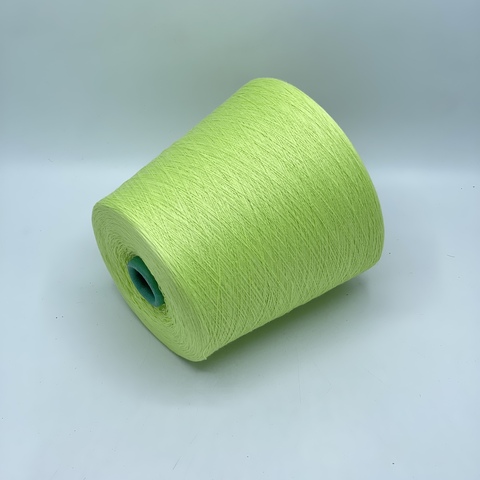 Бобинная пряжа,Cotton combed, 1693м. 100%Хлопок, Светло-зеленый(465), 39167