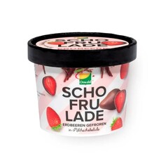 Клубника в молочном шоколаде SCHOFRULADE, замороженная, 130г
