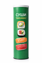 Тубус для суши ЗЕЛЕНЫЙ (1/120)