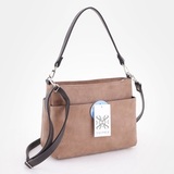 Сумка Саломея 116 македония миндаль + шоколад