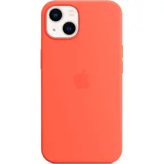 Силиконовый чехол с поддержкой MagSafe Apple Silicone Case для iPhone 13, Nectarine (Спелый нектарин)