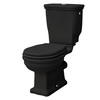 ArtCeram Hermitage HEV004 03 00 NERO Унитаз напольный, цвет: чёрный
