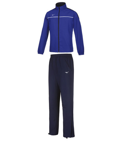 Спортивный костюм мужской Mizuno Micro Tracksuit синий