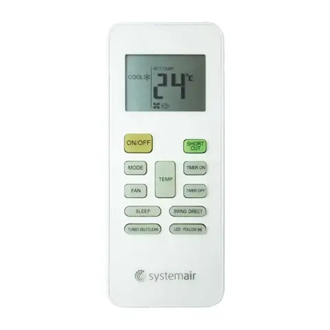 Сплит-система инверторного типа Syscool Wall Smart 09 EVO HP Q