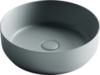 Ceramica Nova Element CN6022MH Умывальник чаша накладная круглая, 39x39, цвет: серый
