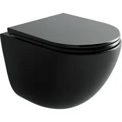 Ceramica Nova Vogue CN4008TMB Унитаз подвесной, цвет: черный матовый фото