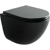 Ceramica Nova Vogue CN4008TMB Унитаз подвесной, цвет: черный матовый