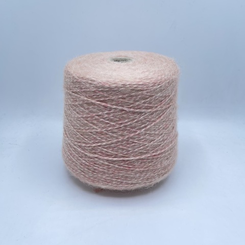New Mill (пр.Италия), art-Gipsy ,300м/100гр, 15%Шерсть 40%Полиамид 30%Полиакрил 15%Металлик(люрекс), цвет-Приглушенно-розовый,арт.24297