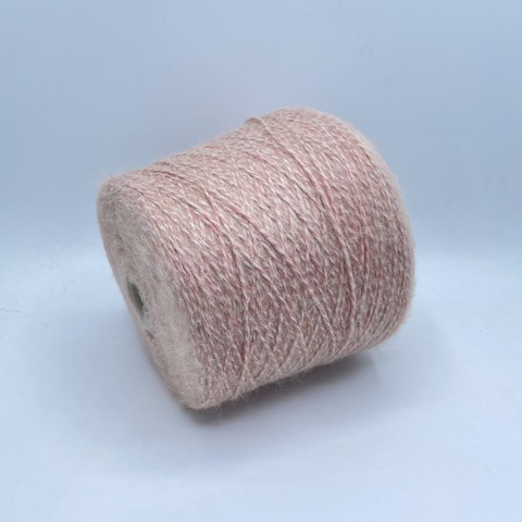 New Mill (пр.Италия), art-Gipsy ,300м/100гр, 15%Шерсть 40%Полиамид 30%Полиакрил 15%Металлик(люрекс), цвет-Приглушенно-розовый,арт.24297