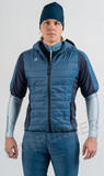Элитный лыжный комплект жилет + шорты мужской Noname Ski Vest-Shorts Navy/Med Blue